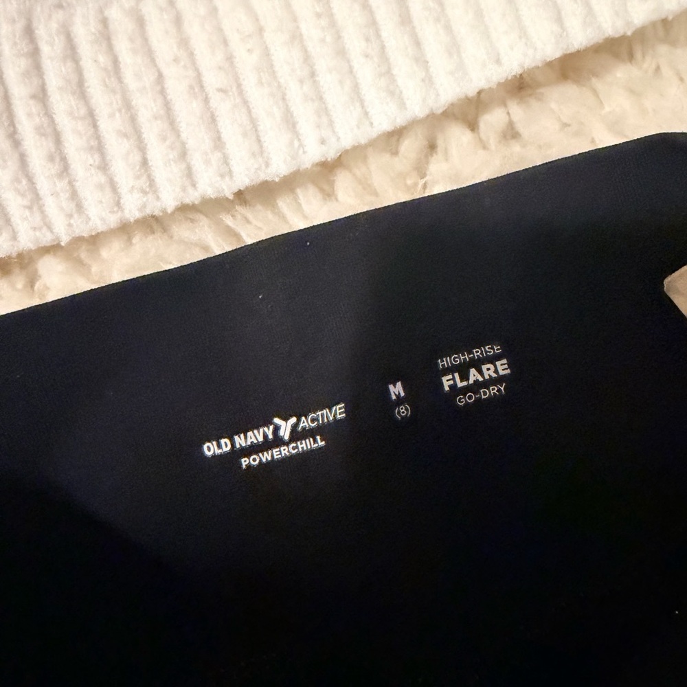 Old Navy Black Kids Flare Leggings and sweater - Picture 6 of 7